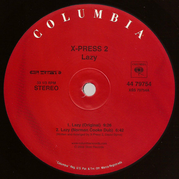X-Press 2 - Lazy