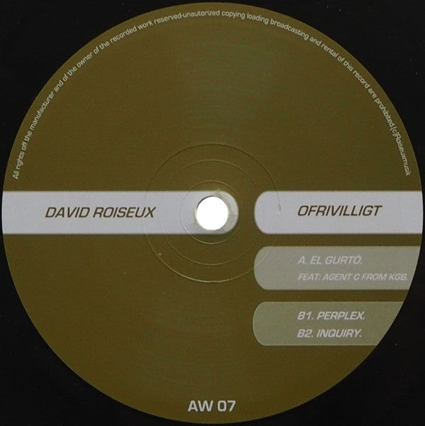 David Roiseux - Ofrivilligt