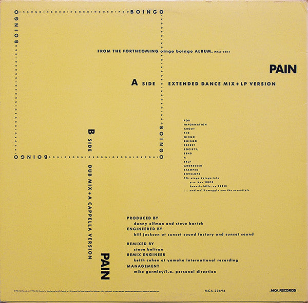Oingo Boingo - Pain