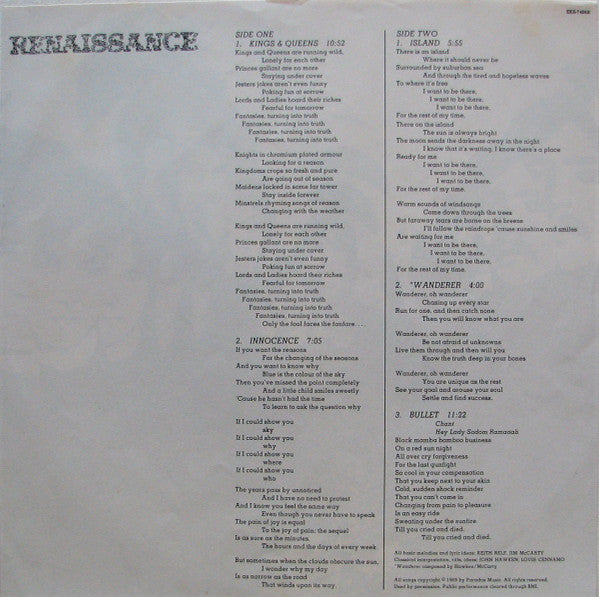 Renaissance (4) - Renaissance