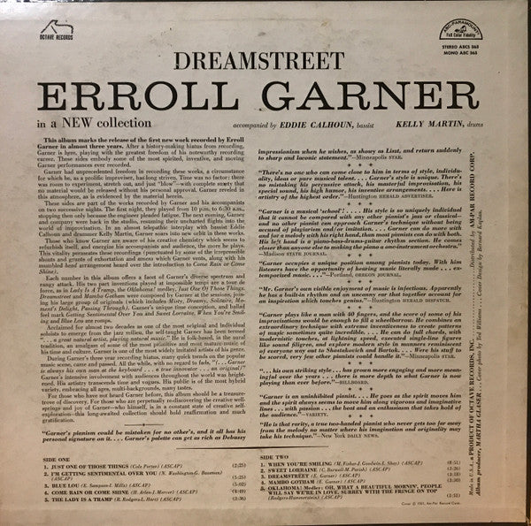 Erroll Garner - Dreamstreet
