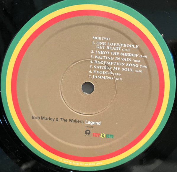 Bob Marley & The Wailers - Legend - The Best Of Bob Marley & The Wailers