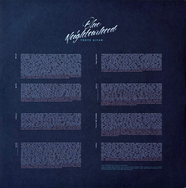 Troye Sivan - Blue Neighbourhood
