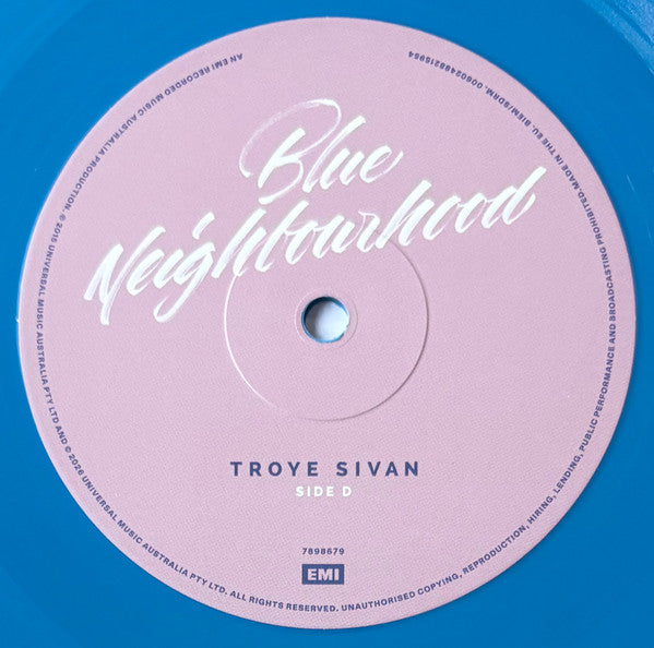 Troye Sivan - Blue Neighbourhood