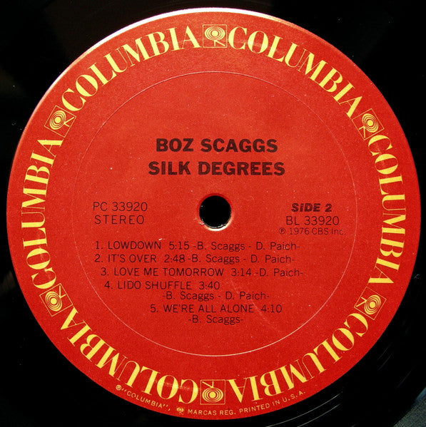 Boz Scaggs - Silk Degrees