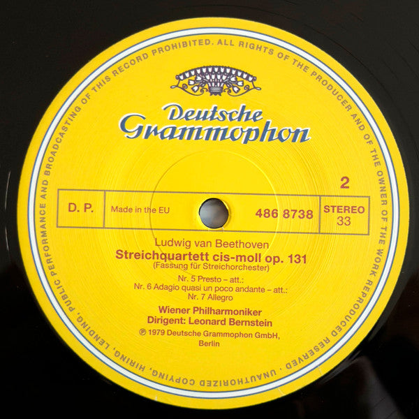 Ludwig van Beethoven - Streichquartett = String Quartet, Op. 131