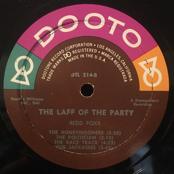 Redd Foxx - Laff Of The Party - Volume 1