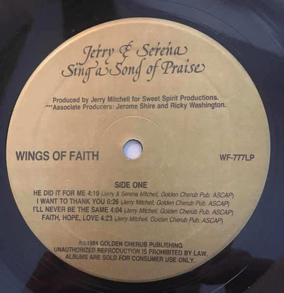Jerry & Serena - Sing A Song Of Praise