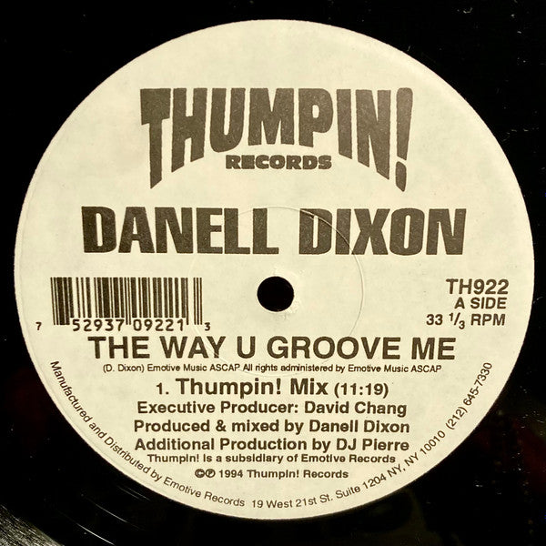 Danell Dixon - The Way U Groove Me