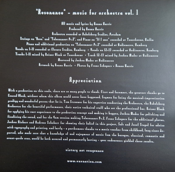 VNV Nation - Resonance - Music For Orchestra Vol. 1