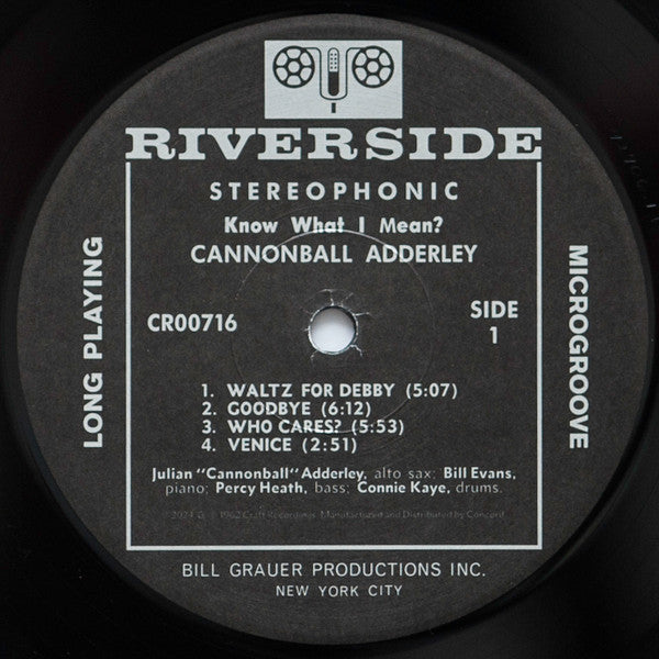 Cannonball Adderley - Know What I Mean? [180g, 2024]