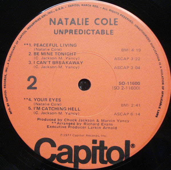 Natalie Cole - Unpredictable
