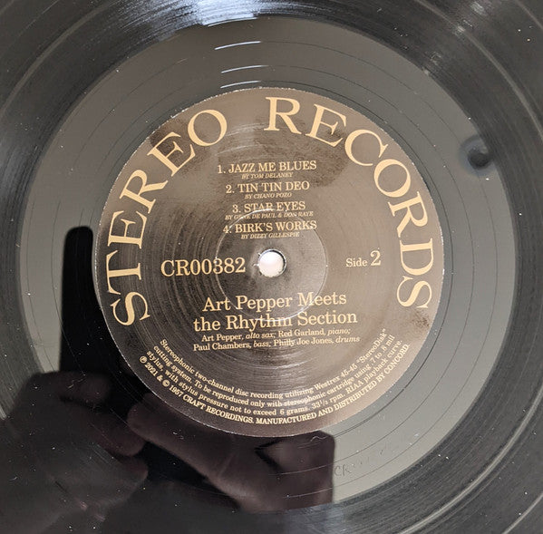 Art Pepper Meets The Rhythm Section