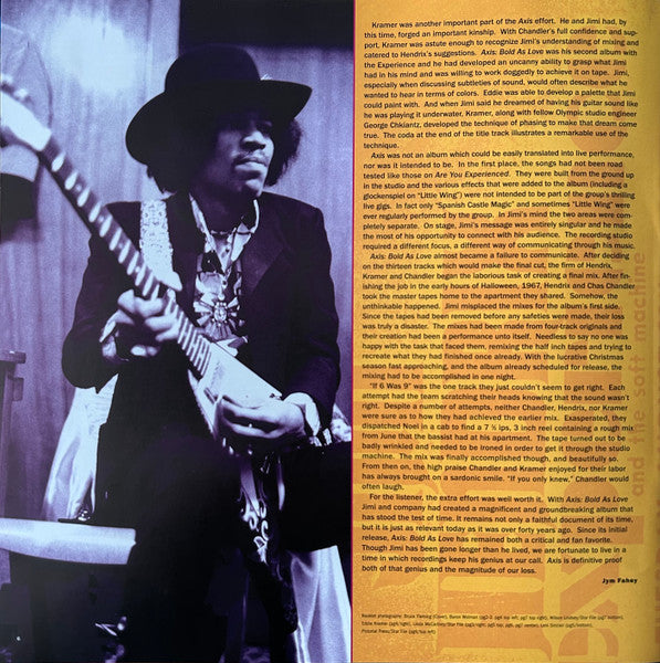 The Jimi Hendrix Experience - Axis: Bold As Love