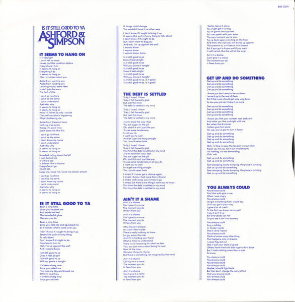 Ashford & Simpson - Is It Still Good To Ya