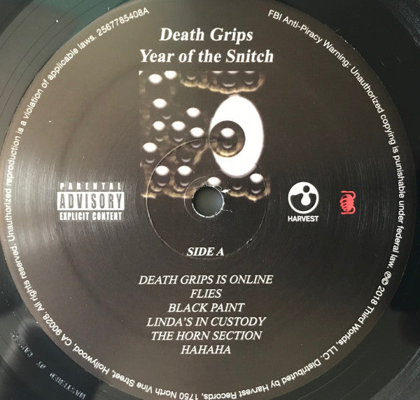 Death Grips - Year Of The Snitch