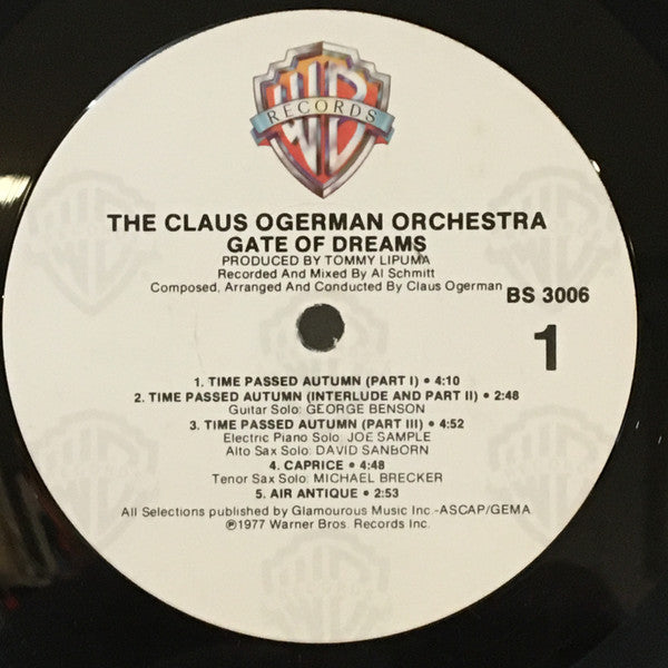 The Claus Ogerman Orchestra - Gate Of Dreams