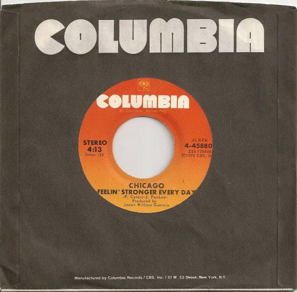 Chicago (2) - Feelin' Stronger Every Day