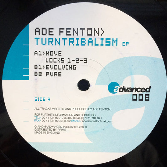 Ade Fenton - Turntribalism EP