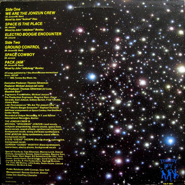 The Jonzun Crew - Lost In Space