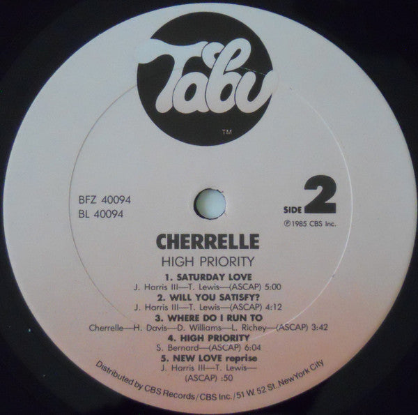 Cherrelle - High Priority