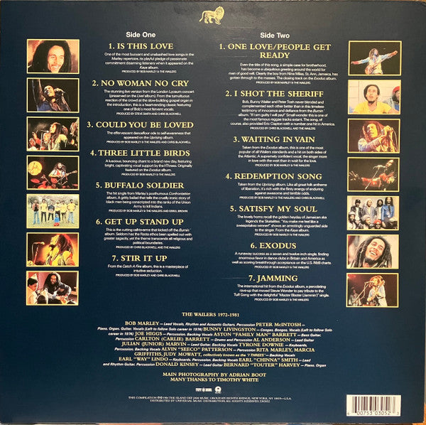 Bob Marley & The Wailers - Legend - The Best Of Bob Marley & The Wailers