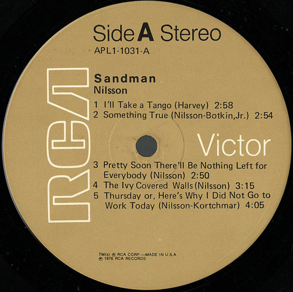 Harry Nilsson - Sandman