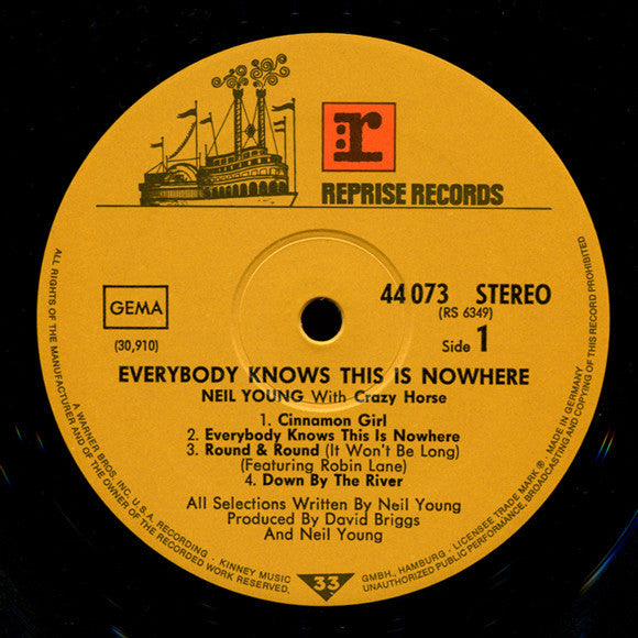 Neil Young - Everybody Knows This Is Nowhere
