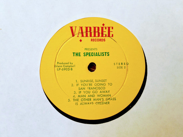 The Specialists (5) - Tomorrow's Standards