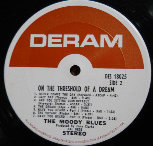 The Moody Blues - On The Threshold Of A Dream