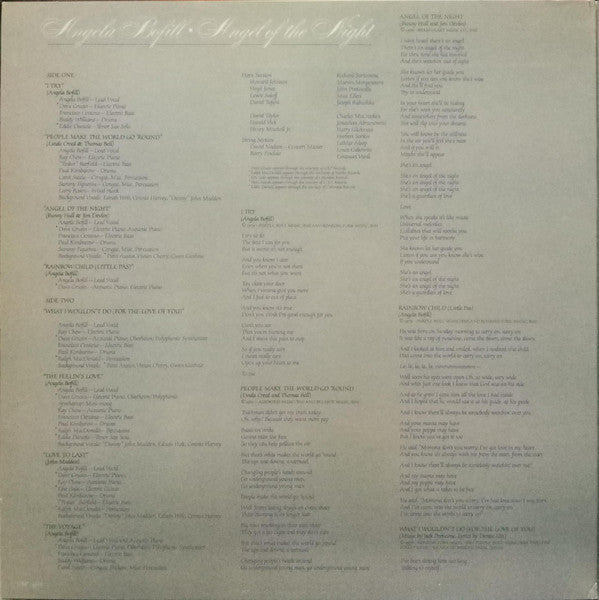 Angela Bofill - Angel Of The Night