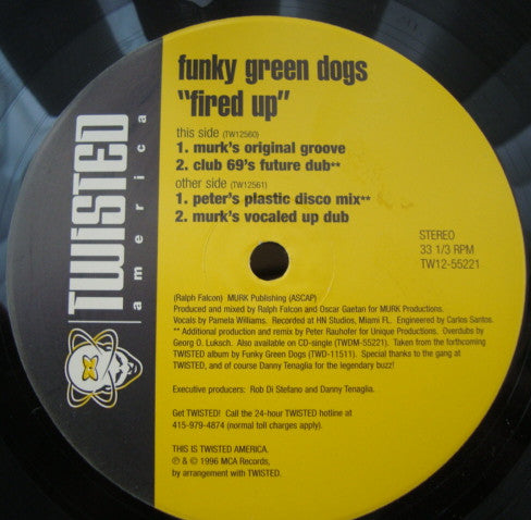 Funky Green Dogs - Fired Up