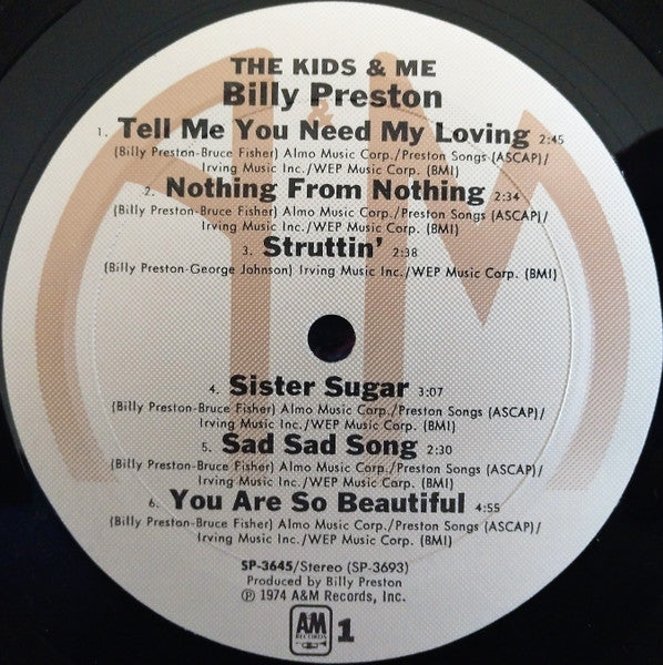 Billy Preston - The Kids & Me