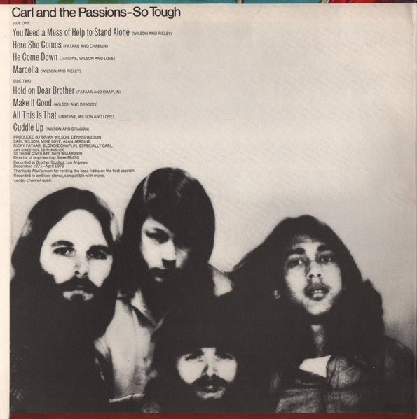 The Beach Boys - Carl And The Passions – So Tough / Pet Sounds