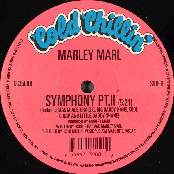 Marley Marl - The Symphony Pt. I / The Symphony Pt. II