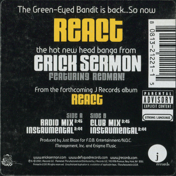 Erick Sermon - React