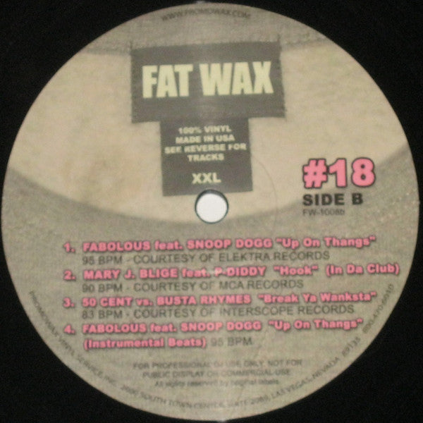 Fat Wax #18