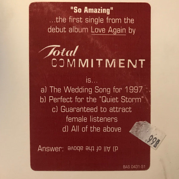 Total Commitment - So Amazing