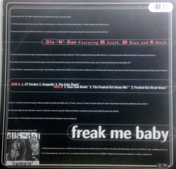 Dis 'N' Dat - Freak Me Baby
