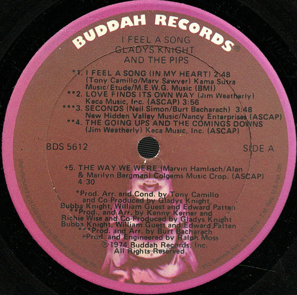 Gladys Knight And The Pips - I Feel A Song