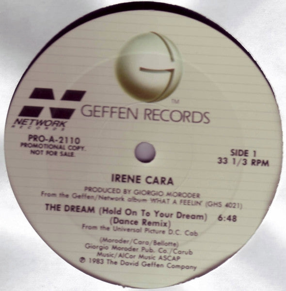 Irene Cara - The Dream (Hold On To Your Dream)