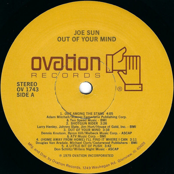 Joe Sun - Out Of Your Mind