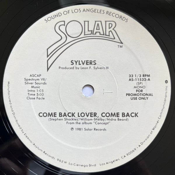 The Sylvers - Come Back Lover, Come Back