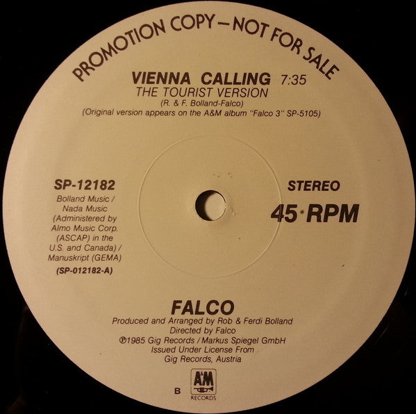 Falco - Vienna Calling
