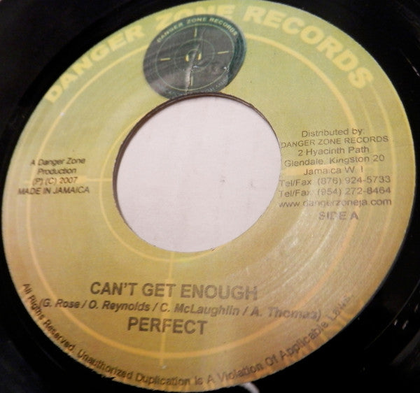 Perfect (5) - Can't Get Enough / All Are One