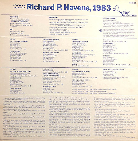 Richie Havens - Richard P. Havens 1983