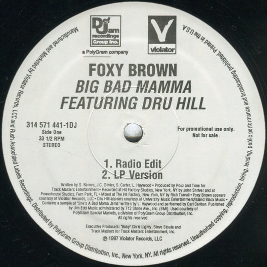 Foxy Brown - Big Bad Mamma