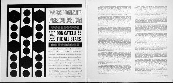 Don Catelli And The All Stars - Passionate Percussion