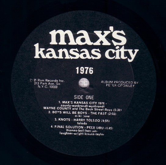 1976 Max's Kansas City