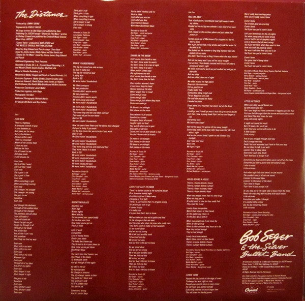 Bob Seger And The Silver Bullet Band - The Distance